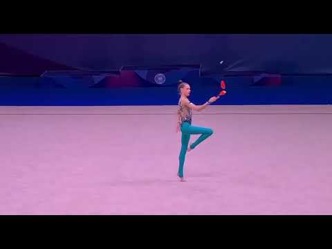 Polina Horodnycha Clubs Qual 29,700 - World Cup Athens 2023