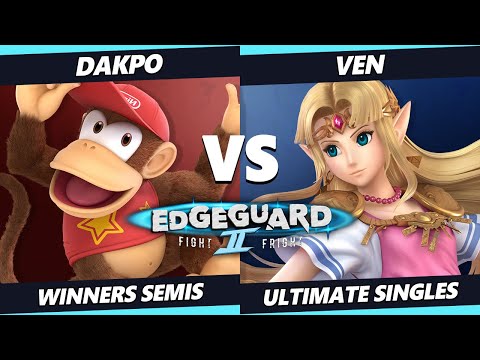 Edgeguard II - Dakpo (Diddy Kong) Vs. Ven (Zelda, Sora) SSBU Ultimate Tournament