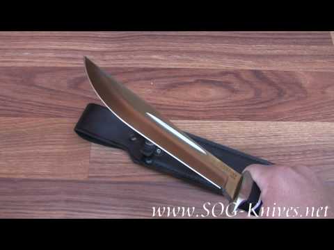 SOG Creed Knife CD-01 Demo