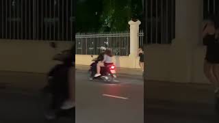 Running on Saigon street at night #shorts #running #travel #saigonstreet #nightlife #hochiminhcity