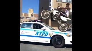 Nigga F*CK da police / Motorcycle police chases