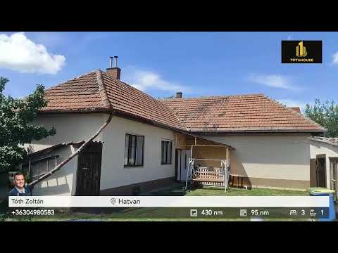 Hatvan Újhatvan városrészén, frenkventált helyen, 95 nm-es, 3 szobás családi ház eladó