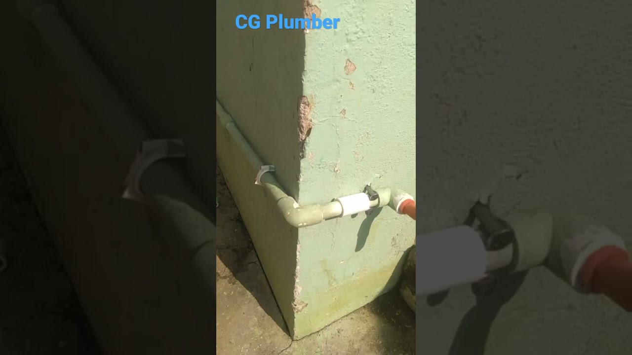 New Tap Point Connection# #Upvc New Tee Joint Connect 15mm #Plumber ##Plumbing #Upvc Pipe$Fittings