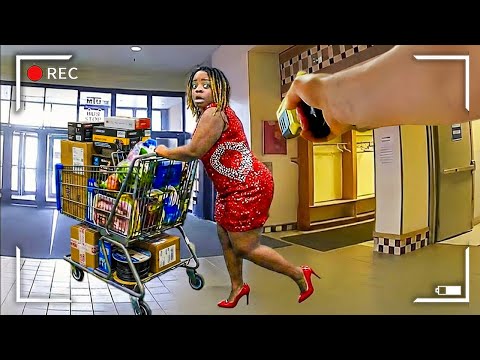 When Shoplifter Didn't Realize Her Every Move Was Already Exposed