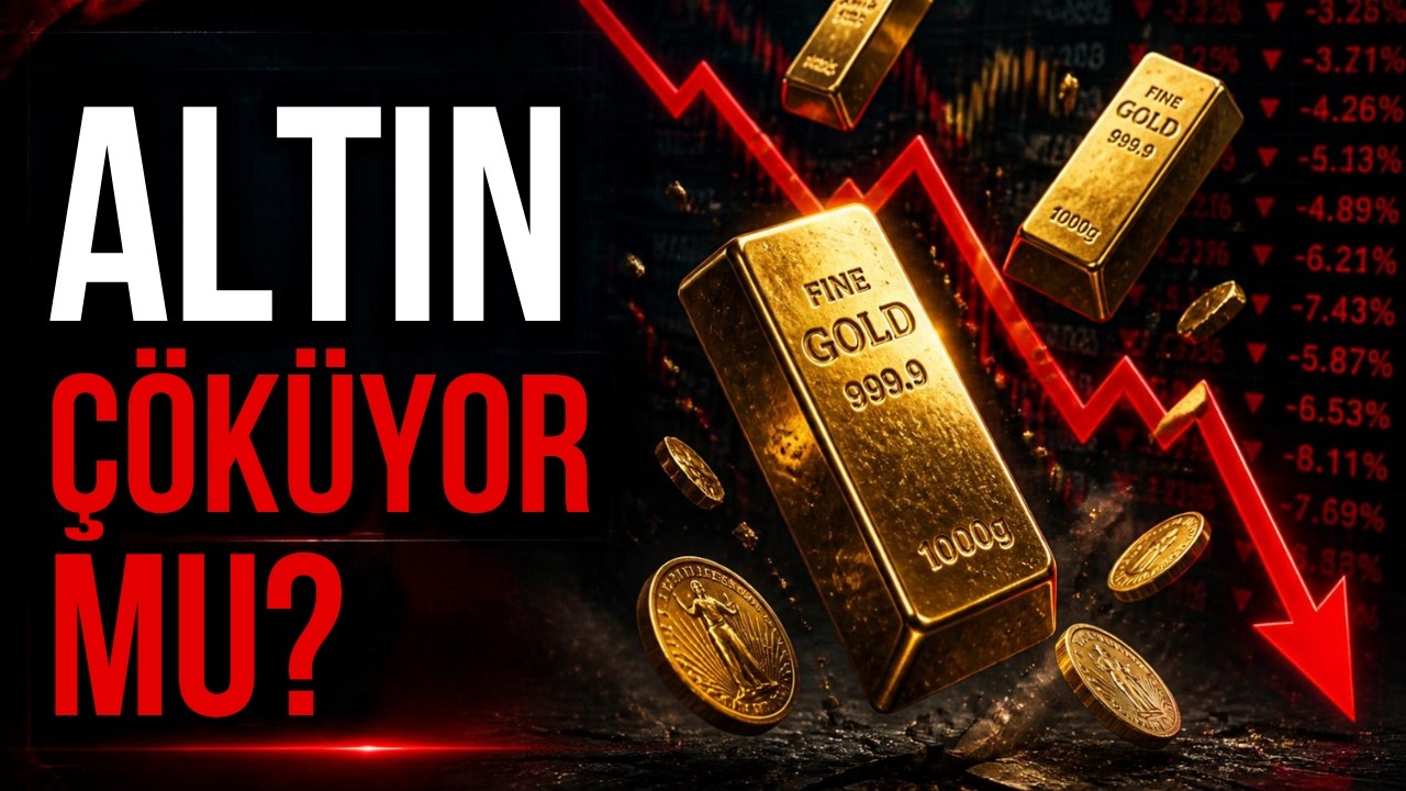 Altın Çöküyor. Panik Yapma