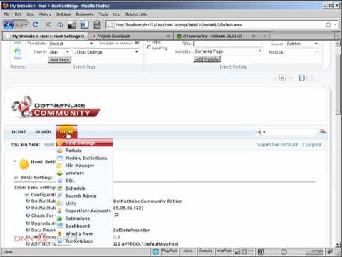 DotNetNuke Tutorial - The Users Online Module - Displaying site membership information - Video #172
