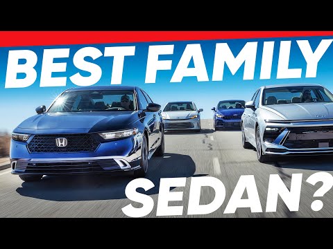 Thumbnail for Family Sedan Face-Off: Toyota Camry vs. Kia K5 vs. Hyundai Sonata vs. Honda Accord | MotorTrend by Toyota, SUV, Car, Sedans, Hyundai Sonata