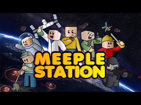 Building a Space Station! - Meeple Station Gameplay Impressions