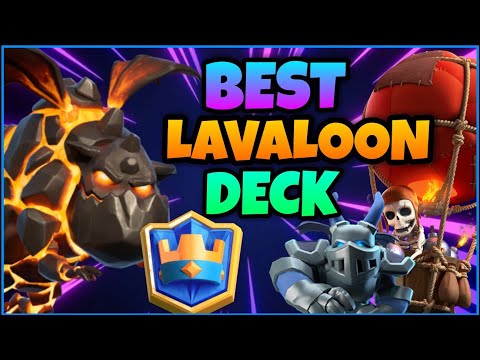 7700 TROPHIES LAVALOON GAMEPLAY | CLASH ROYALE