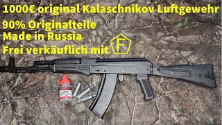 Dieses CO2 Luftgewehr ist aus 90% originalen AK74 Teilen und kostet fast 1000€: Yunker 4 Review