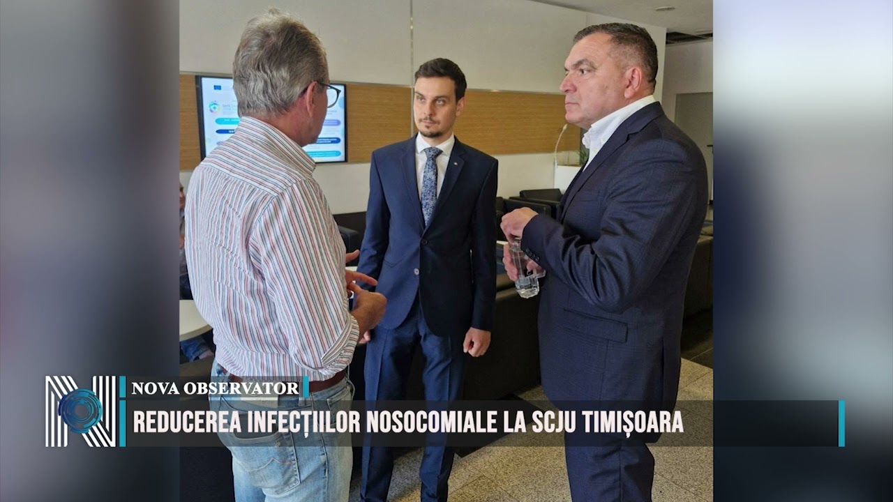 Reducerea infecțiilor nosocomiale la SCJU Timișoara