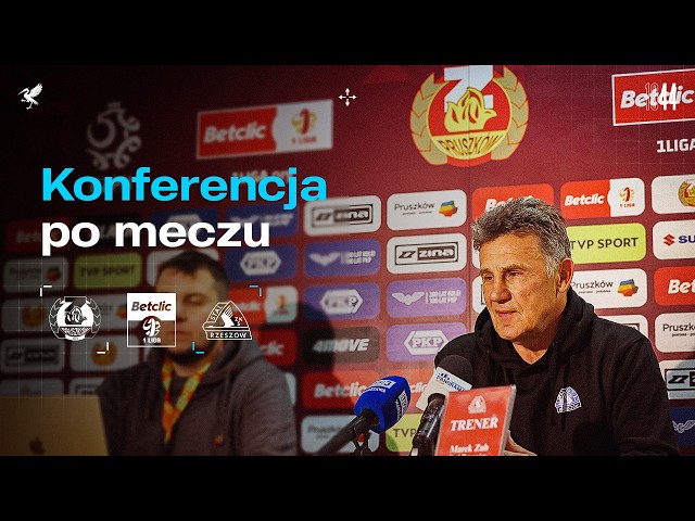 KONFERENCJA | Znicz Pruszków - Stal Rzeszów (26. kolejka Betclic 1 Ligi, 20.03.2026) - video
