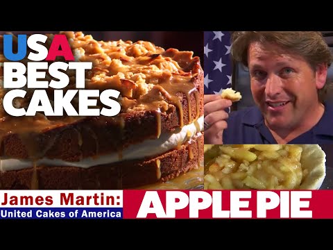 TOP USA Bakes: Apple Pie | How to | James Martin...