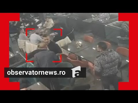 Interlopi din clanul Duduianu s-au bătut cu pumni și picioare, într-un restaurant din Bucureşti
