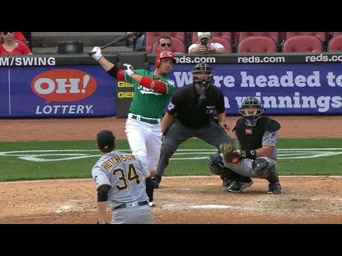 9/18/16: Votto, Barnhart lead Reds to 7-4 victory