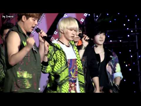 [fancam] 110806 Open Concert Super Junior Sorry Sorry Eunhyuk.avi
