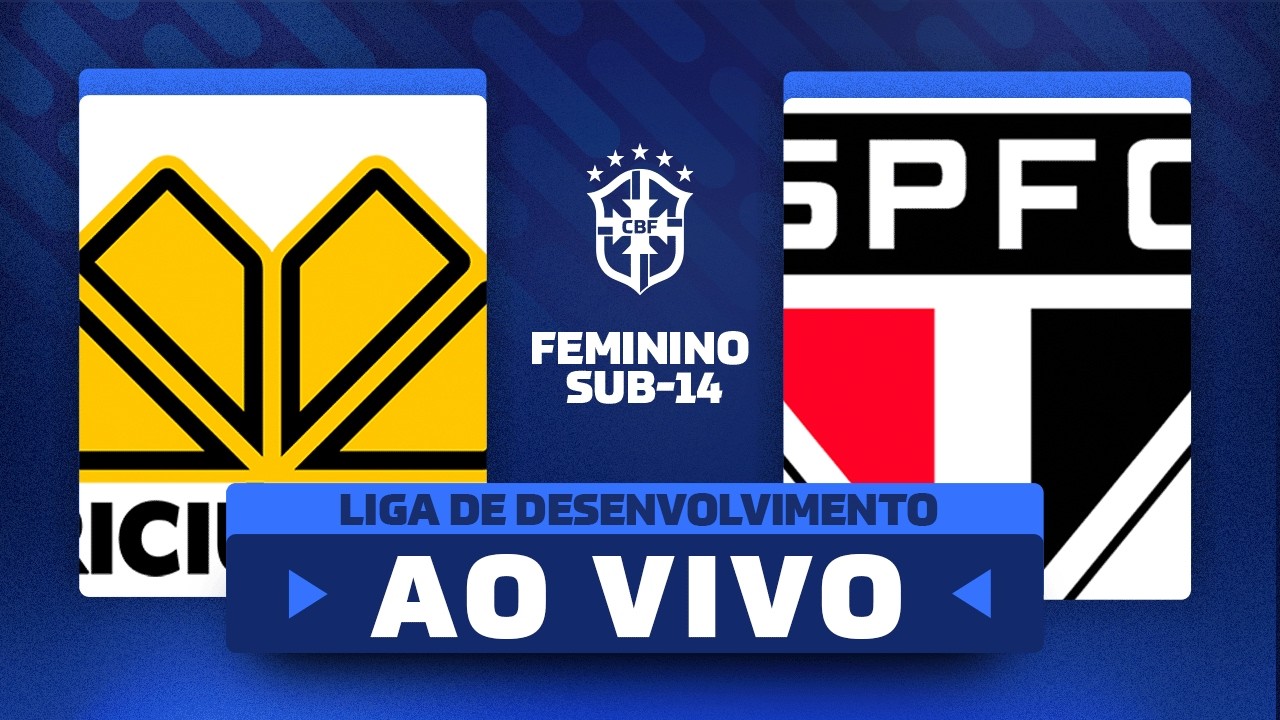 JOGO COMPLETO: CRICIÚMA x SÃO PAULO | LIGA DE DESENVOLVIMENTO FEMININA SUB-14