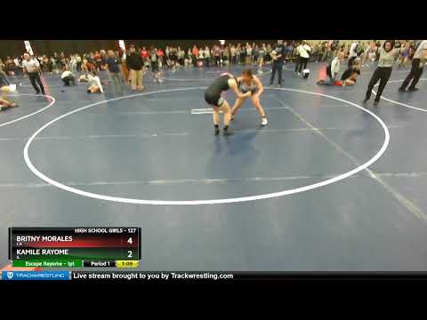 127 Lbs Champ. Round 2 - Britny Morales, CA Vs Kamile Rayome, IL 3c79