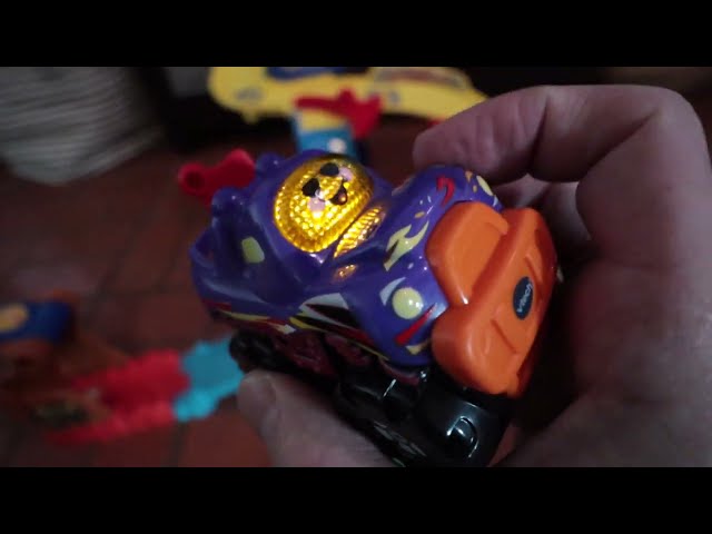 Best Educational Monster Truck Toy for Toddlers - close-up view