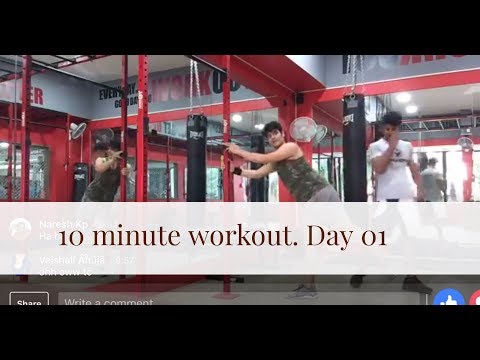 30 day fitness plan/ Day 01