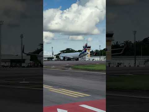 A321 da Latam de pertinho em Porto Velho