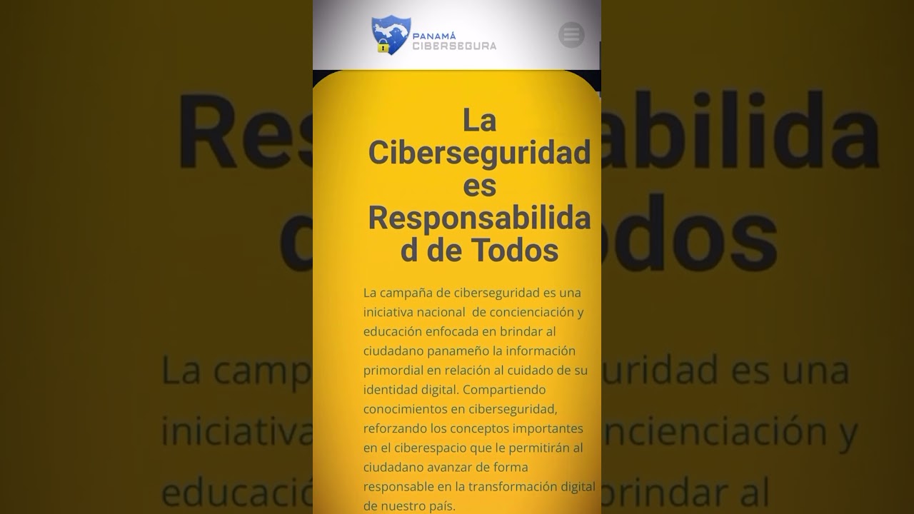 Aliados Gubernamentales de la campaña "Panamá Cibersegura" –Autoridad Aeronáutica Civil.