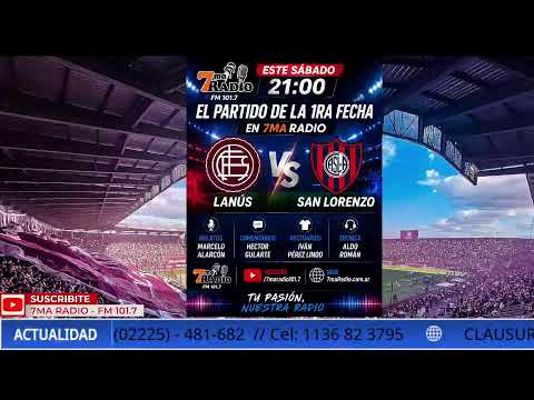LANUS VS SAN LORENZO - HECTOR GULARTE - IVAN PEREZ LINDO-  MARCELO ALARCON