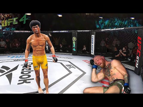 UFC4 | Bruce Lee vs Elderly Conor McGregor (EA sports UFC 4)