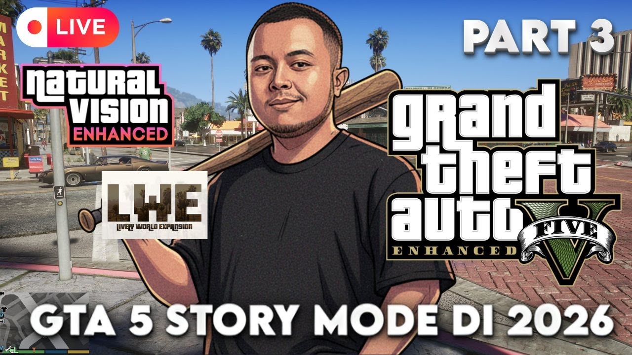 [ GTA 5 ENHANCED ] Kok Makin Seru Gini Ceritanya ??? Ga bisa Berhenti Main !! - Part 3