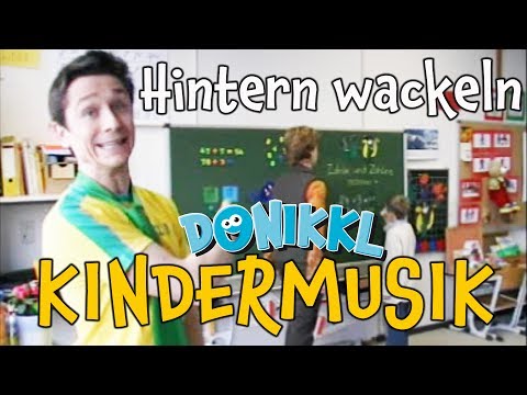 ♫ Kinderlied ♫ Hintern wackeln - Original ♫ DONIKKL Kinderlieder ♫ Singen, Tanzen, Bewegen