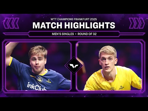 Truls Moregard vs Anton Kallberg | MS R32 | #WTTFrankfurt 2025