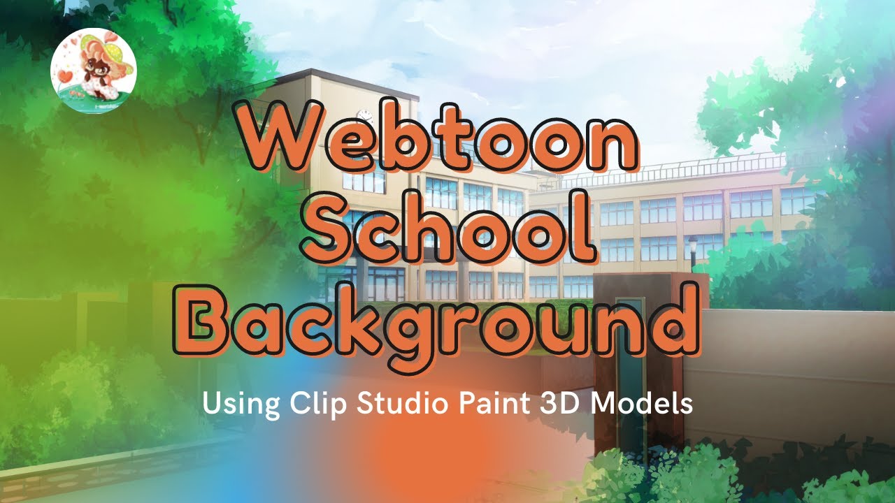 Making Anime Style Webtoon Background || in CSP