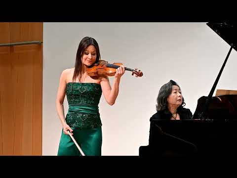 Arabella Steinbacher (Violine) und Yumiko Urabe (Klavier)