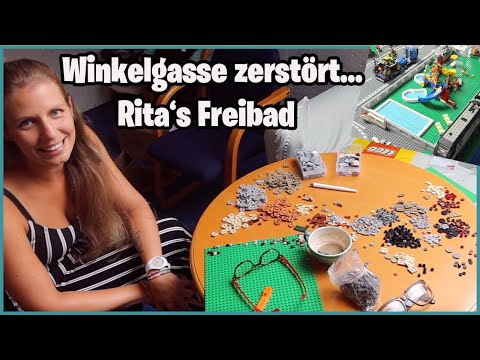 Diagon Alley destroyed & Rita's Pool ☆ Lego City 119