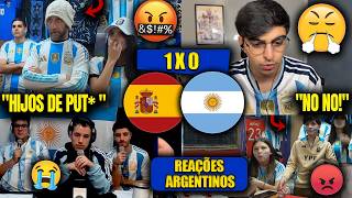 REAÇÕES dos ARGENTINOS no VICE da COPA - ESPANHA 1X0 ARGENTINA - COPA DO MUNDO 2026