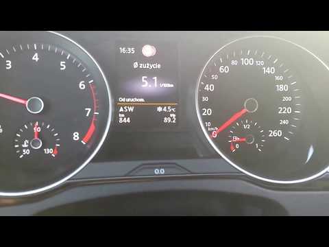 VW Passat B8 1.8 TSI 180hp stock acceleration 0-100-160 km/h