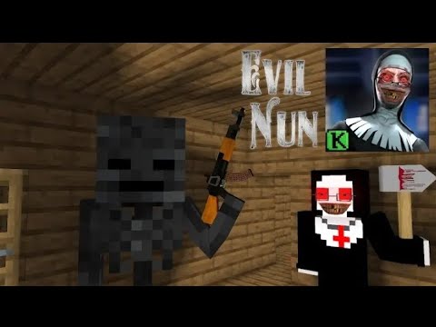 Monster School: Evil Nun Horror Challenge - Minecraft Animation (ROBE CUBE DELETED VİDEO)