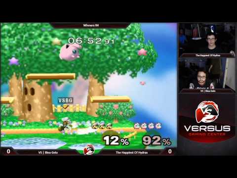 4/2/15 Versus Weekly Melee - Happy Hydra (Puff) vs VS | Blea Gelo (Luigi)