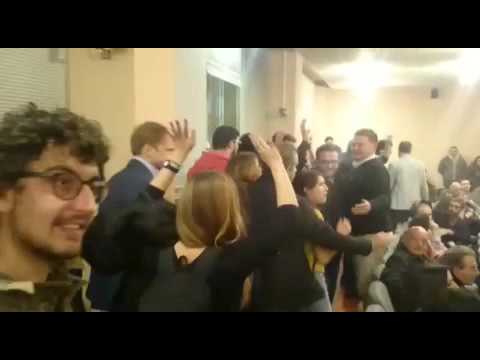 Giorgia Meloni contestata al’università