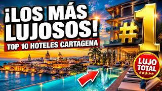TOP 10 Hoteles 5 Estrellas en Cartagena, Colombia 🇨🇴 | Los Más Lujosos Frente al