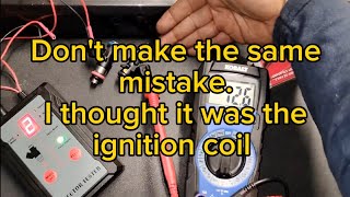 Jeep Wrangler 3.6 misfire p0204 code p0304 fuel injector circuit open