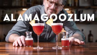 What the heck is the Alamagoozlum? - a drink invented by JP Morgan