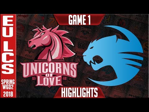 UOL vs ROC Highlights | EU LCS Week 6 Spring 2018 W6D1 | Unicorns of Love vs Roccat Highlights