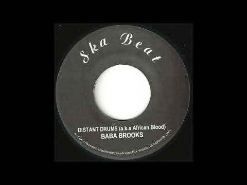 Baba Brooks - Distant Drums aka African Blood - Ska Beat 7inch RE 1963
