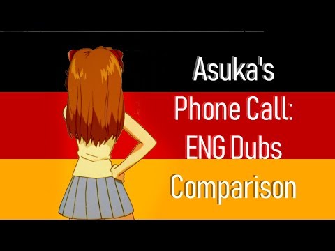 Asuka's Phone Call - English Dubs Comparison