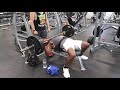 Spoto Press 225 lbs × 12+1 pause reps bdwt 224 lbs