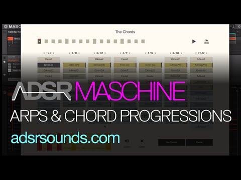 Maschine Tutorial - Arpeggiated Patterns and Chord Progressions with Maschine and Sundog
