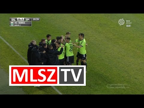 Bouard Ramos Myke gólja az Balmaz Kamilla Gyógyfürdő – Swietelsky Haladás mérkőzésen