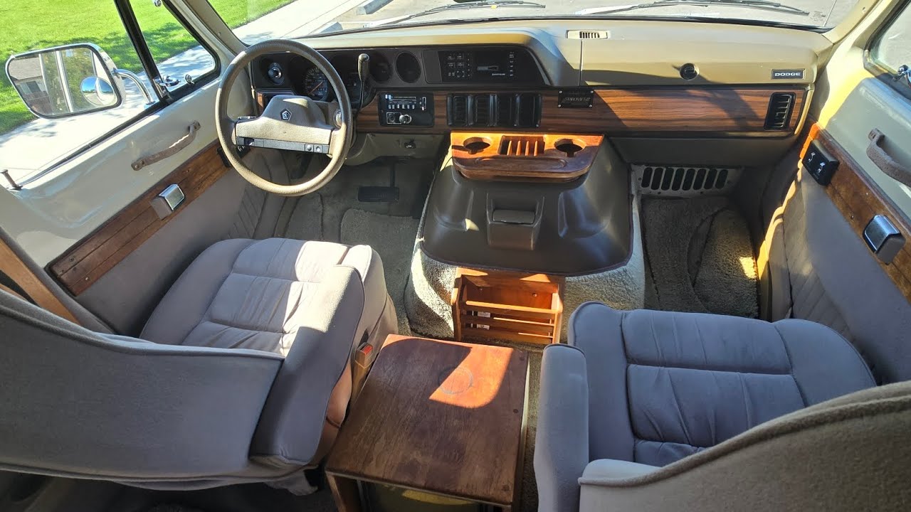 1992 Dodge Conversion Van Interior