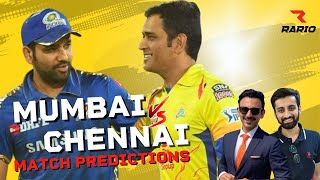 Who’s favourite to win? Mumbai or Chennai | MI vs CSK Predictions with @fantasycricpro  on Rario